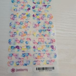 Full Sheet Jam Nail Wraps - Sweet Splash